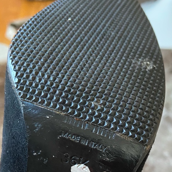 Miu Miu Black Leather Boots - Picture 6 of 7